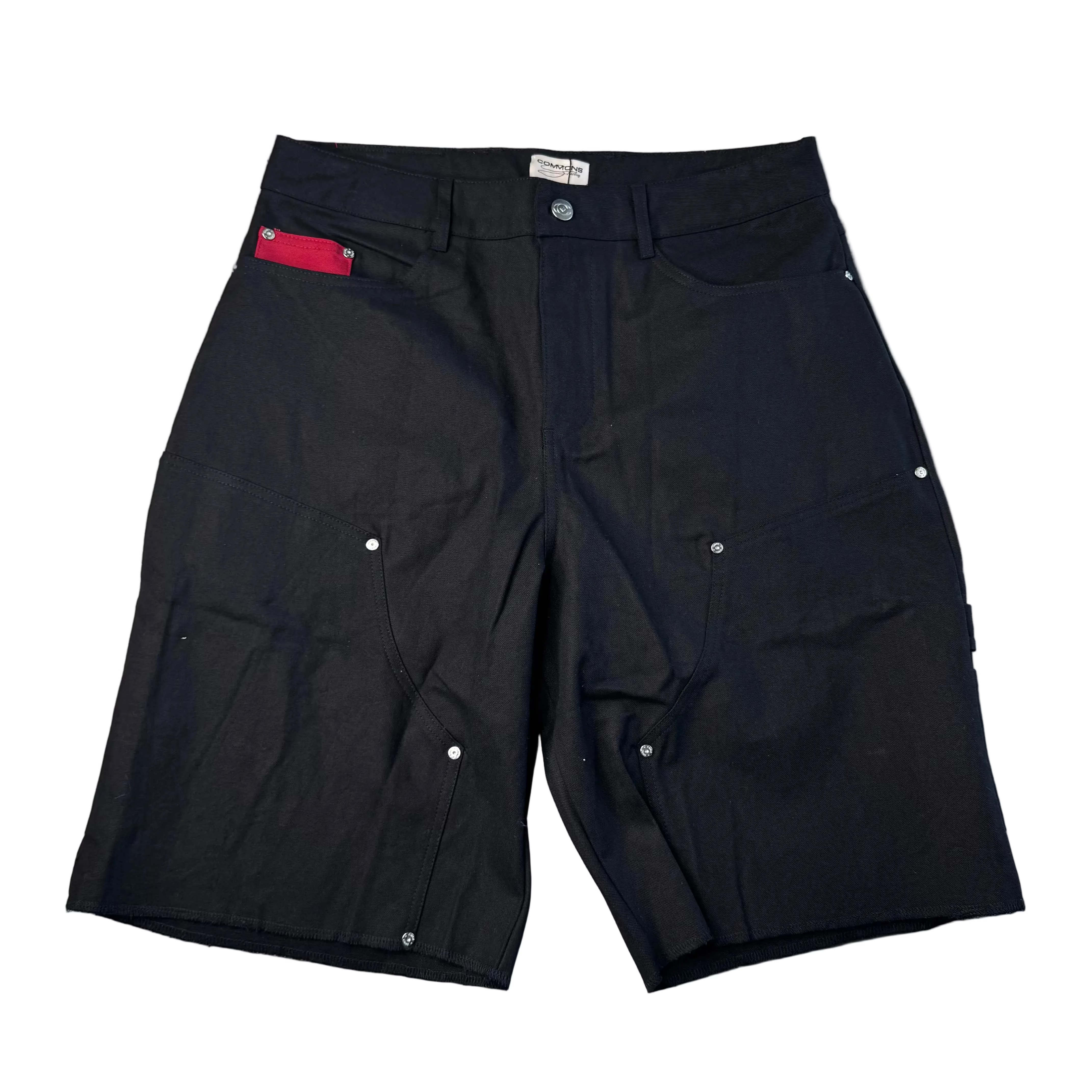Commons Double Knee Short Black