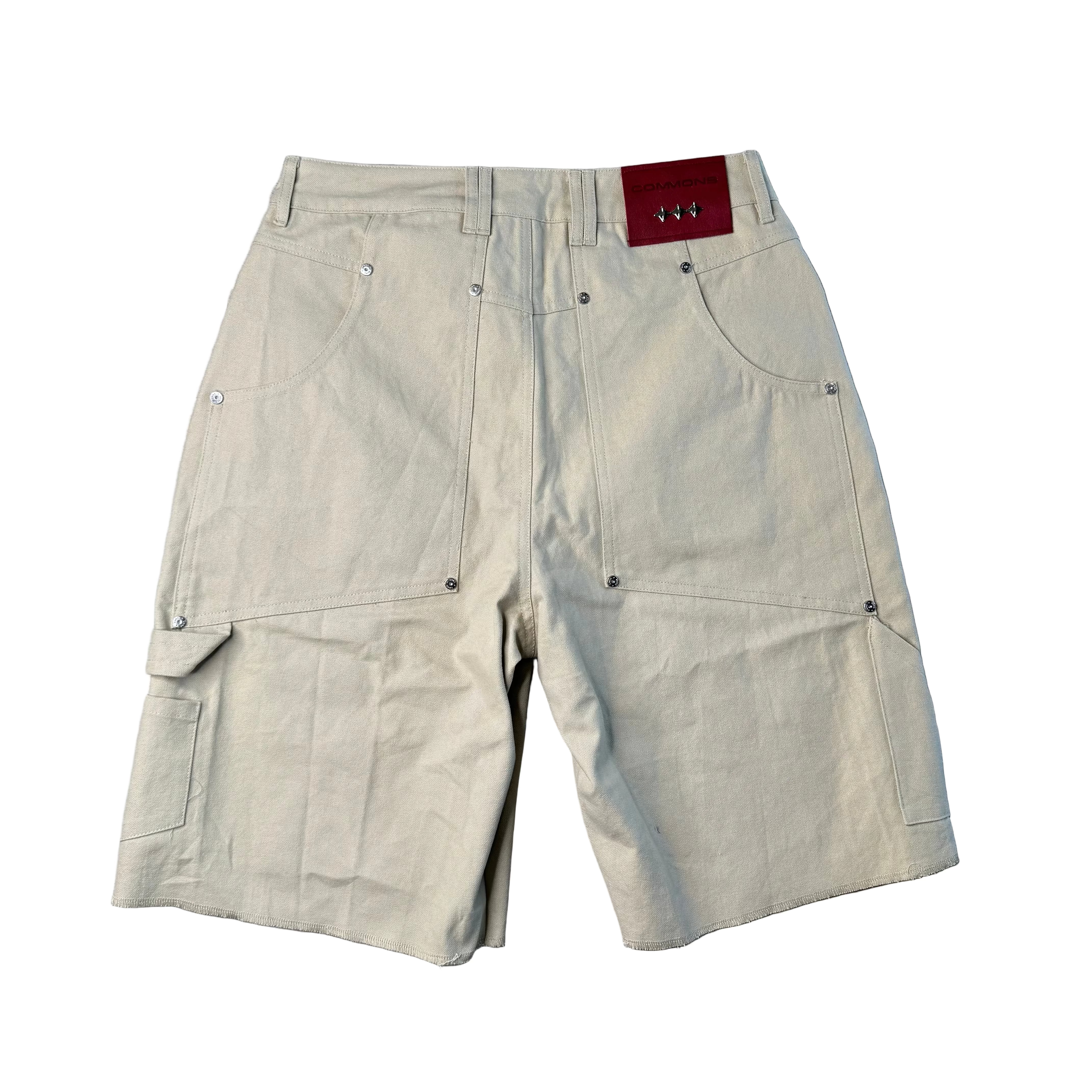 Commons Double Knee Short Cream