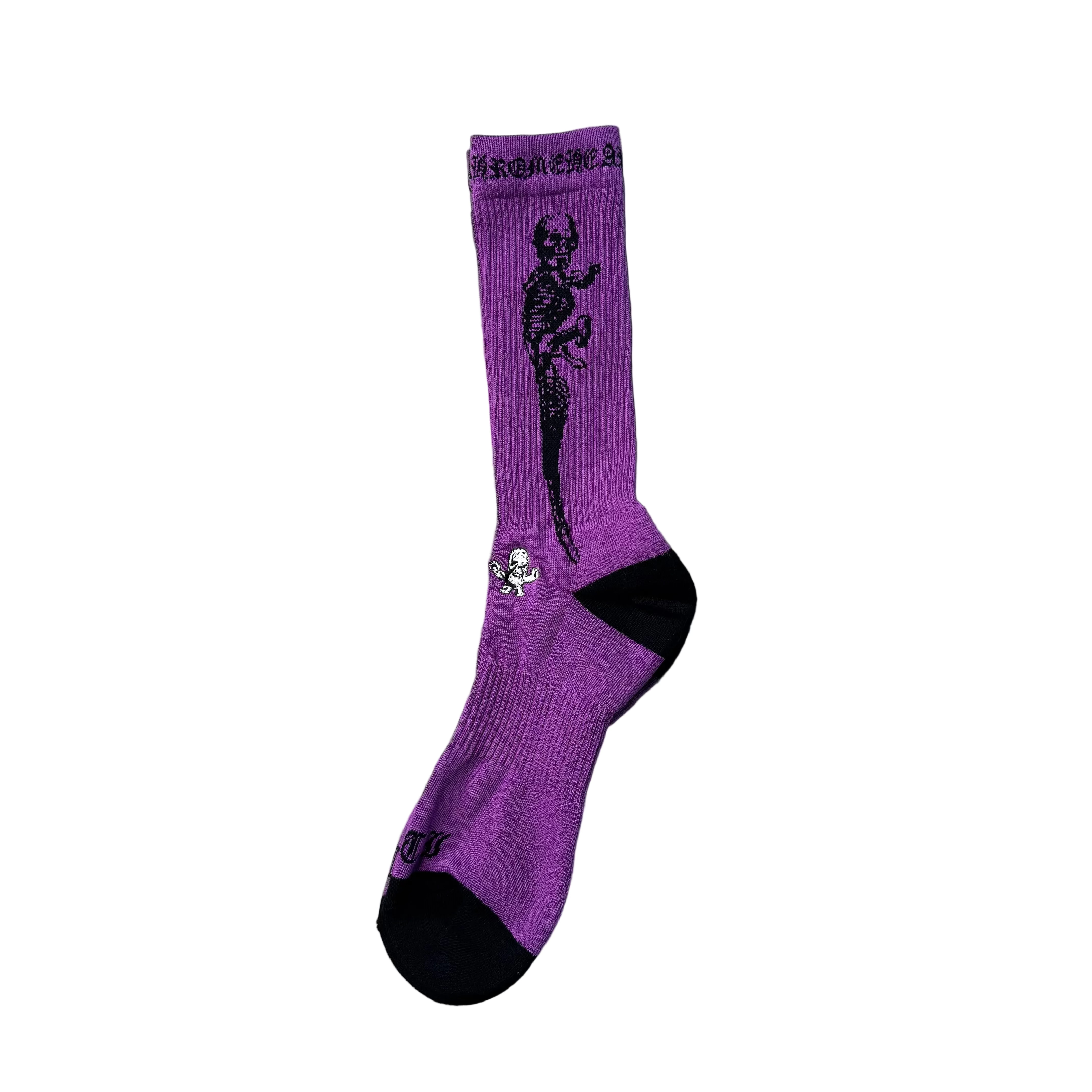 Chrome Hearts Foti Socks Purple ML