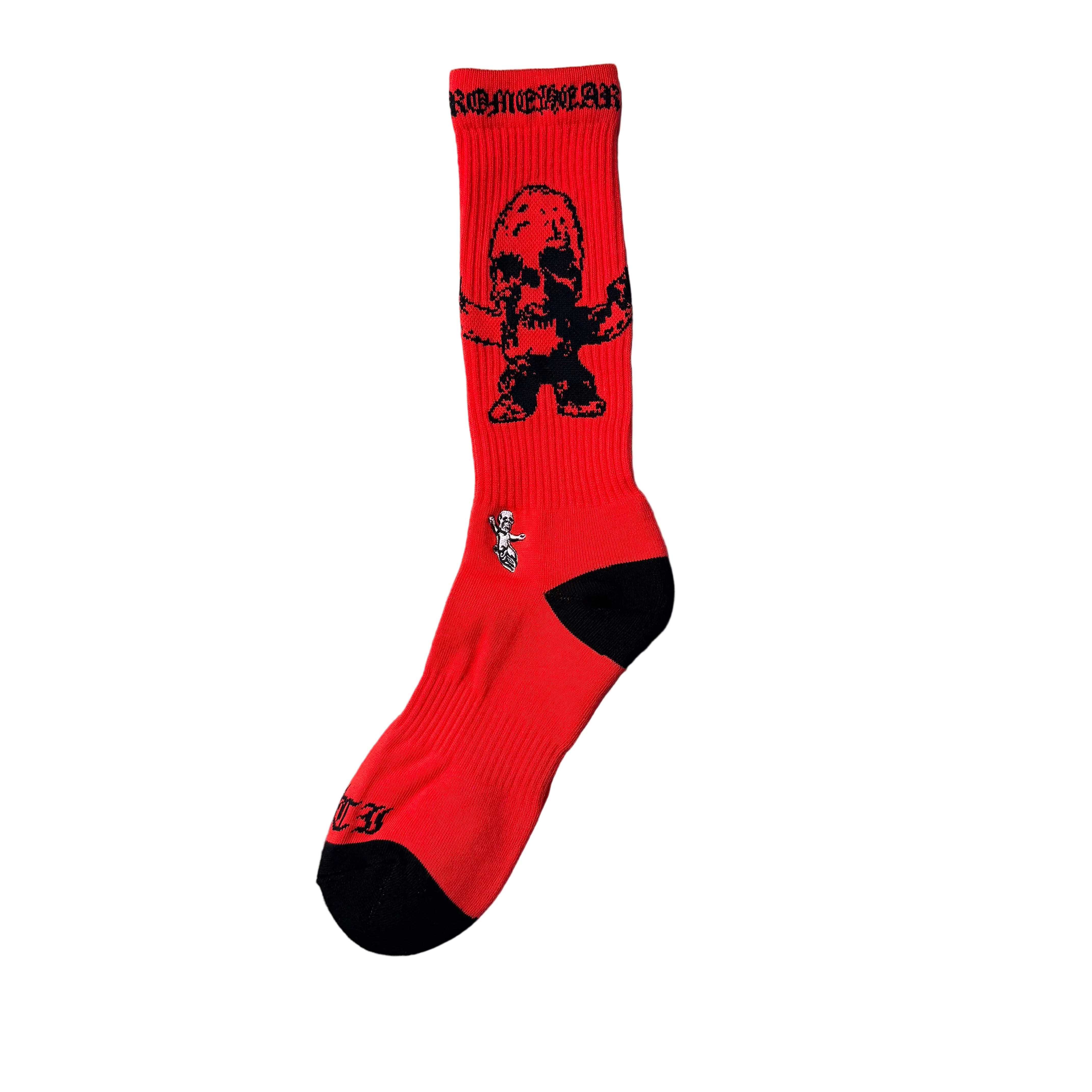 Chrome Hearts Foti Socks Red ML