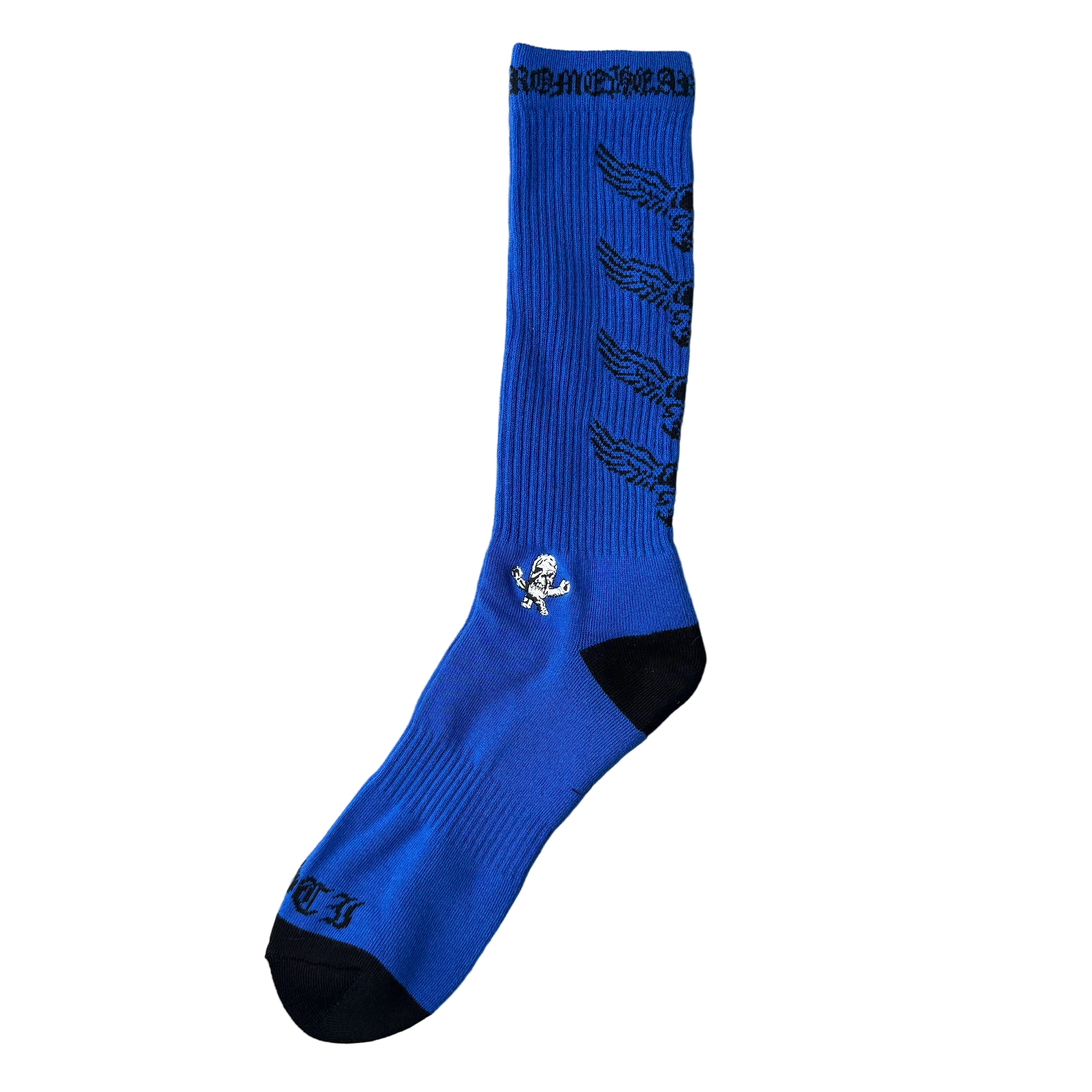 Chrome Hearts Foti Socks Blue ML
