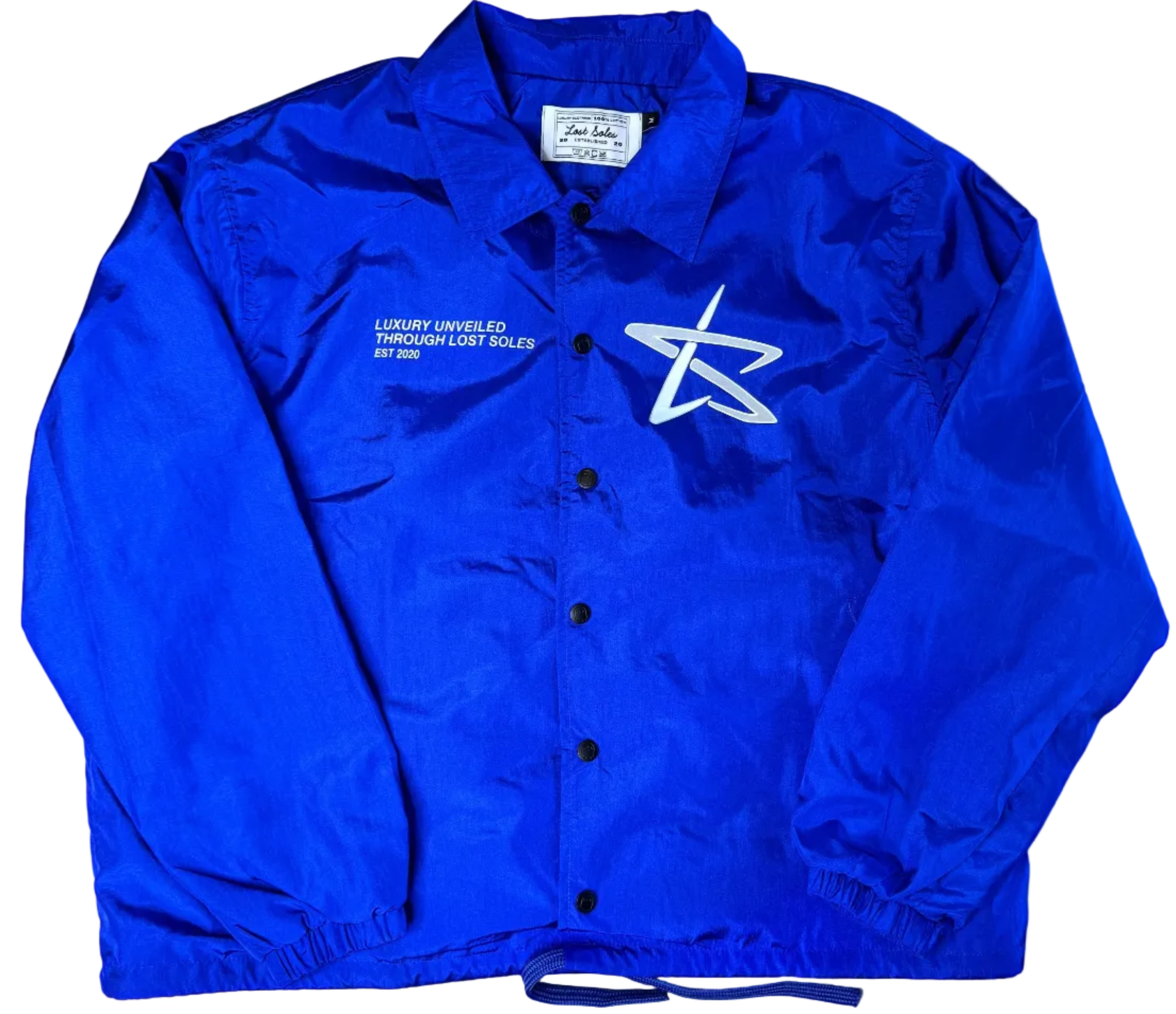Lost Soles Windbreaker Blue
