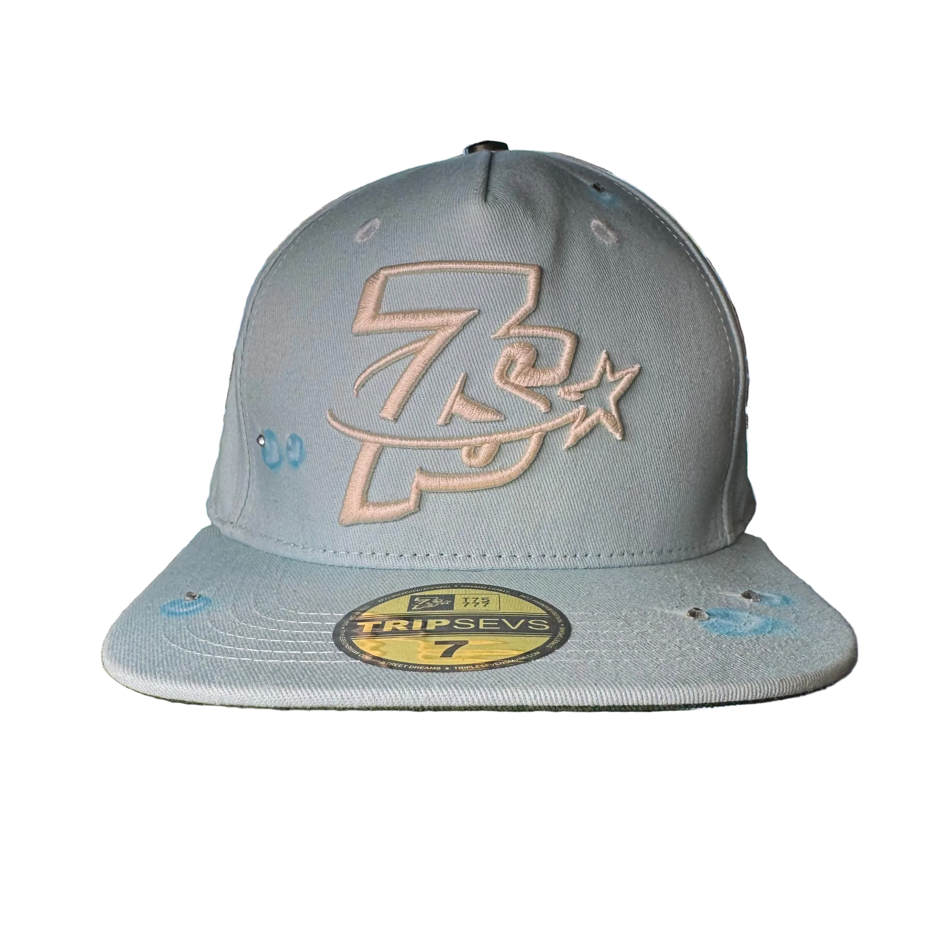 Triple Sevens New Era Snapback Baby blue DOK