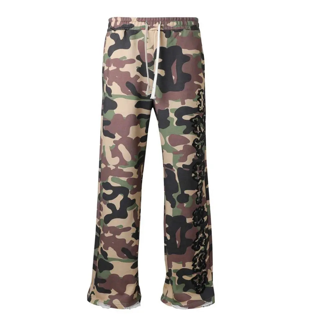 Lost Intricacy CAMO Grunge Patch Sweatpants DOK
