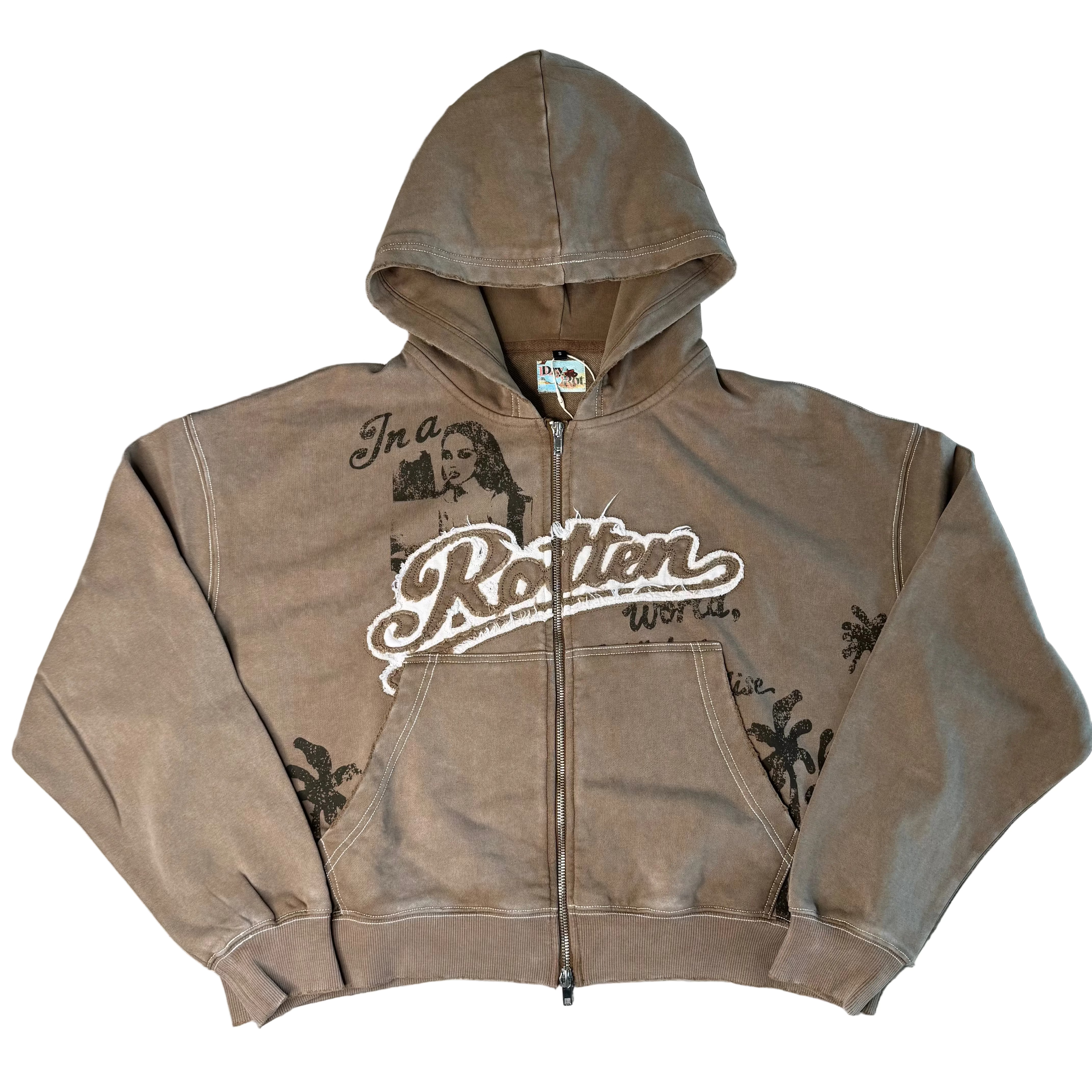 DRY ROT PARADISE ZIP UP