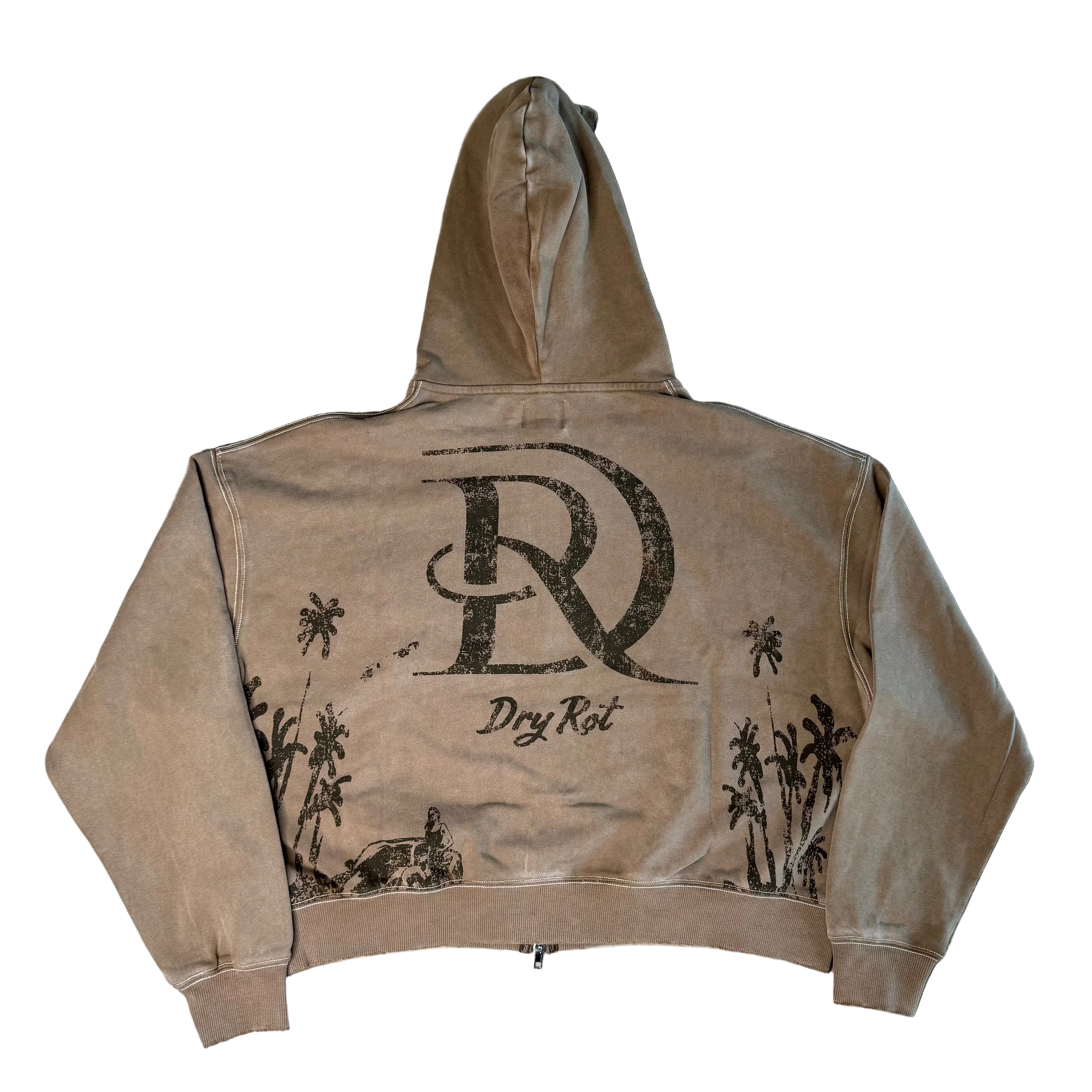 DRY ROT PARADISE ZIP UP