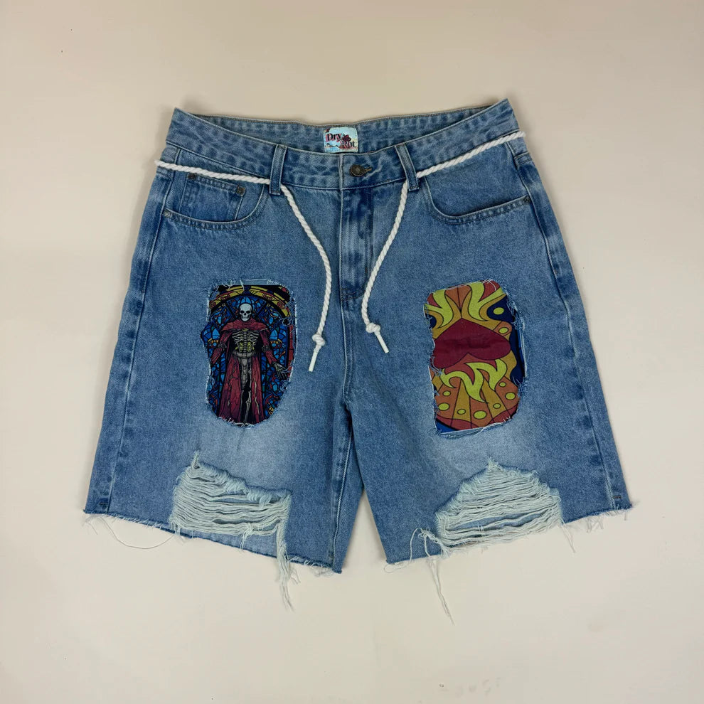 DryRot Denim Decay Shorts