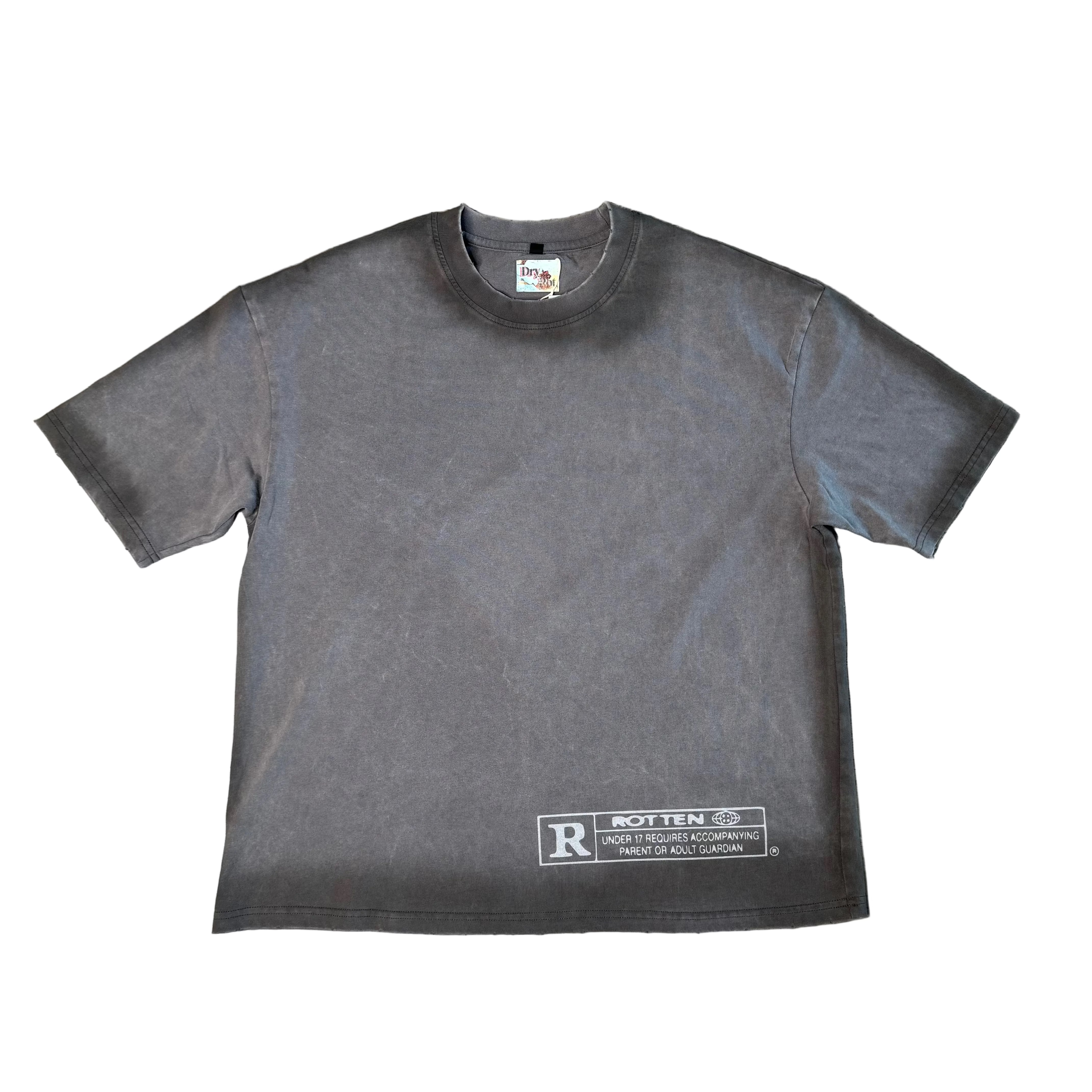 DryRot Rated R GreyTee
