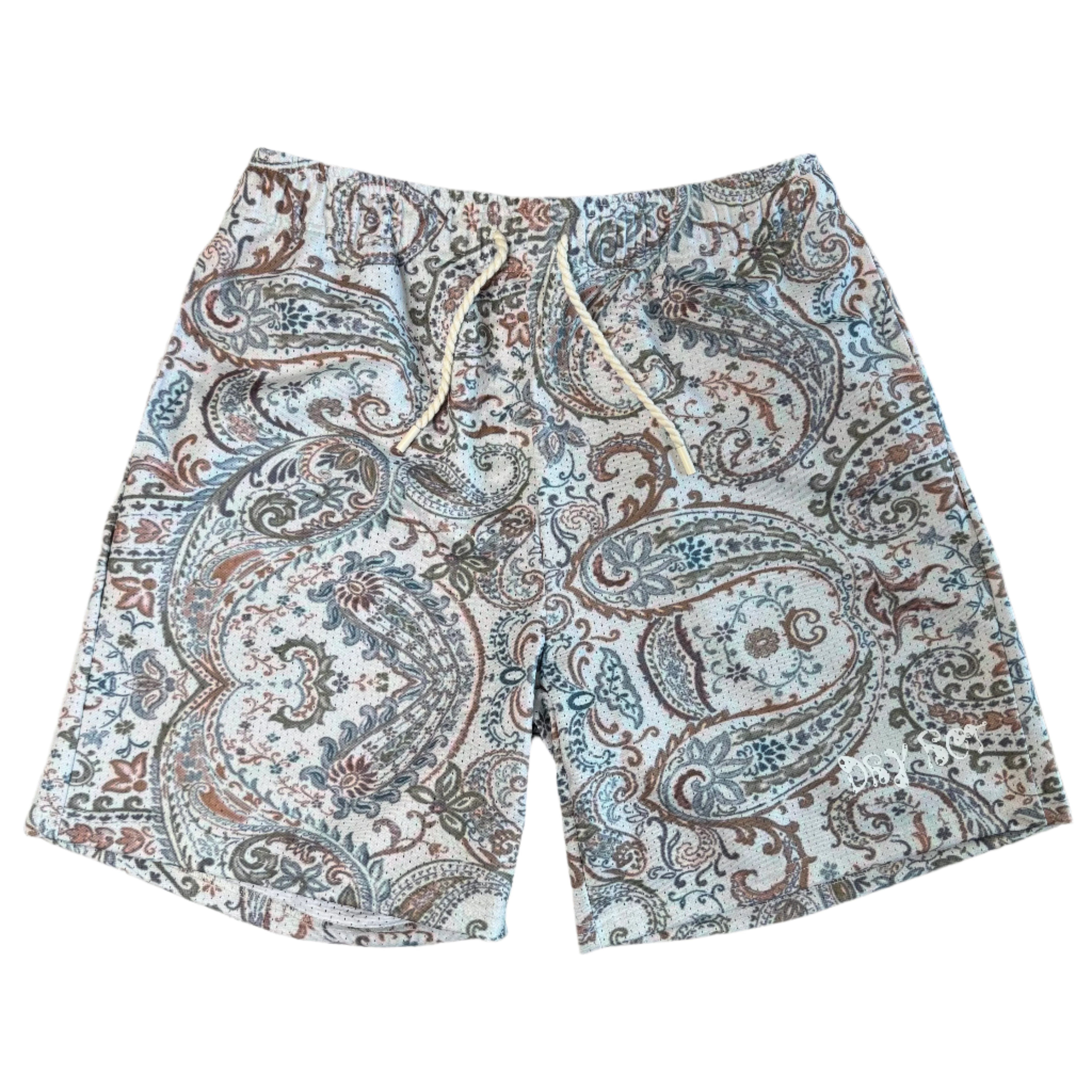 DryRot Tan Paisley Short