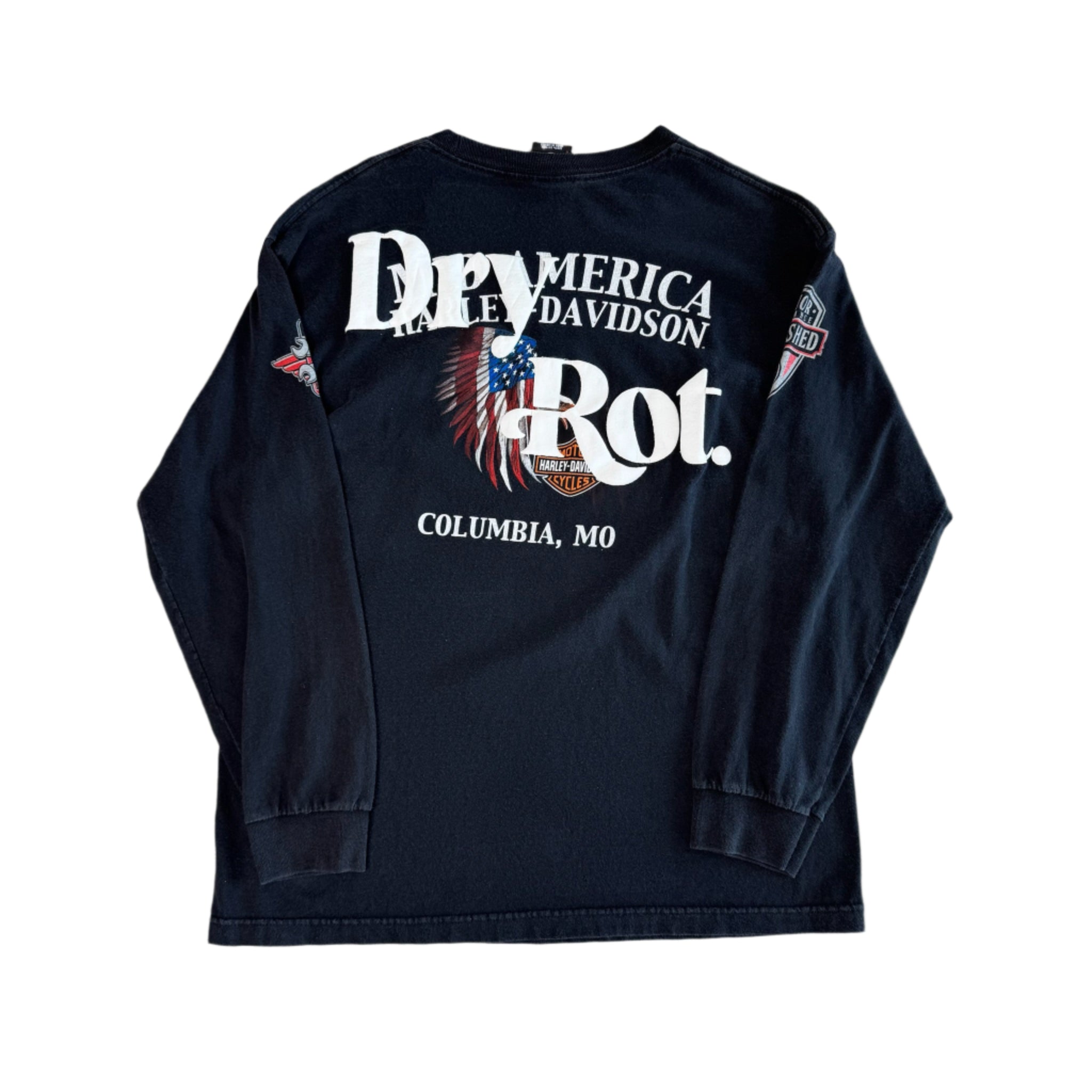 DryRot Vintage Harley Davidson L/S