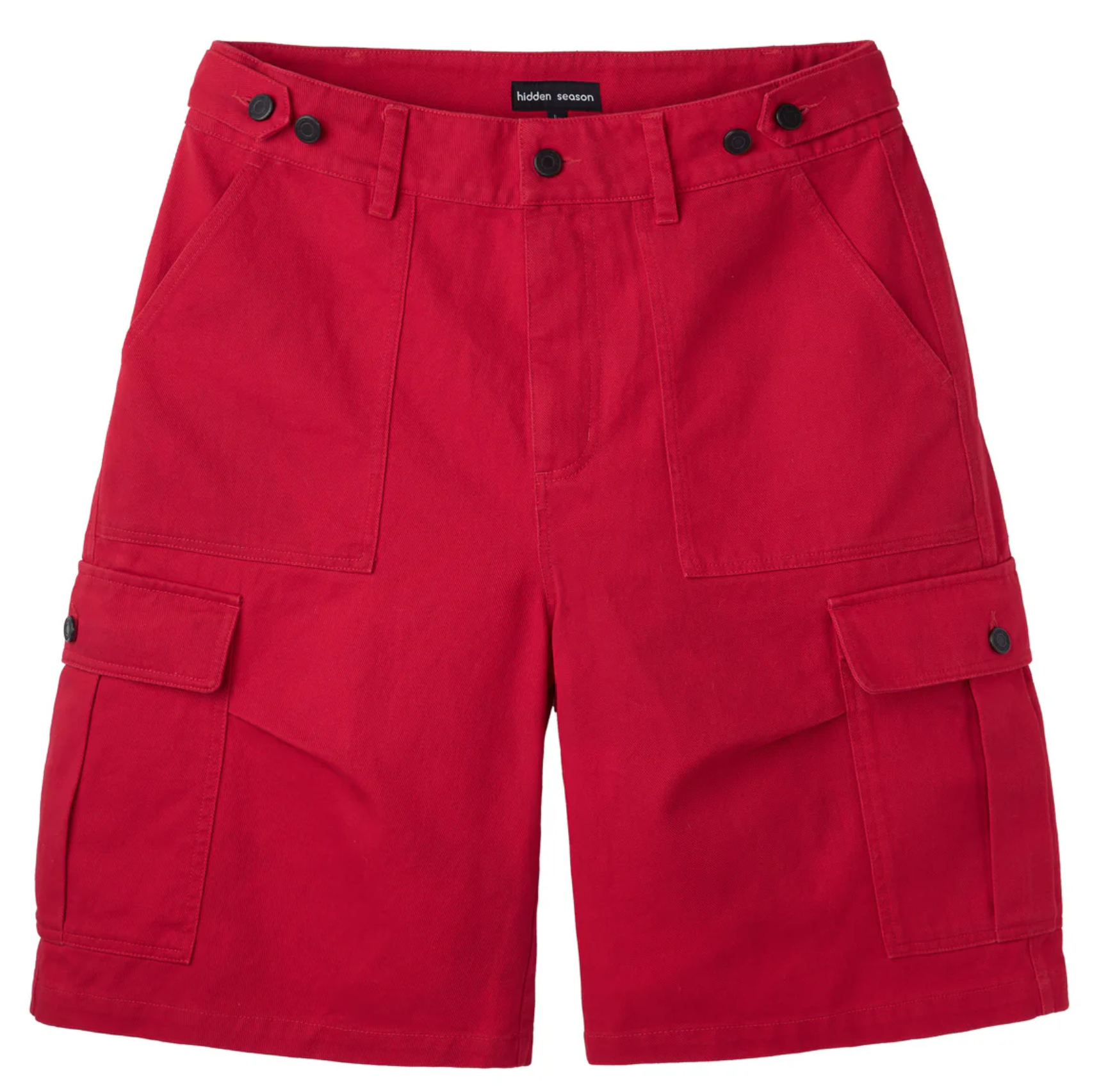 Hidden Season Utility Cargo Short Red FP