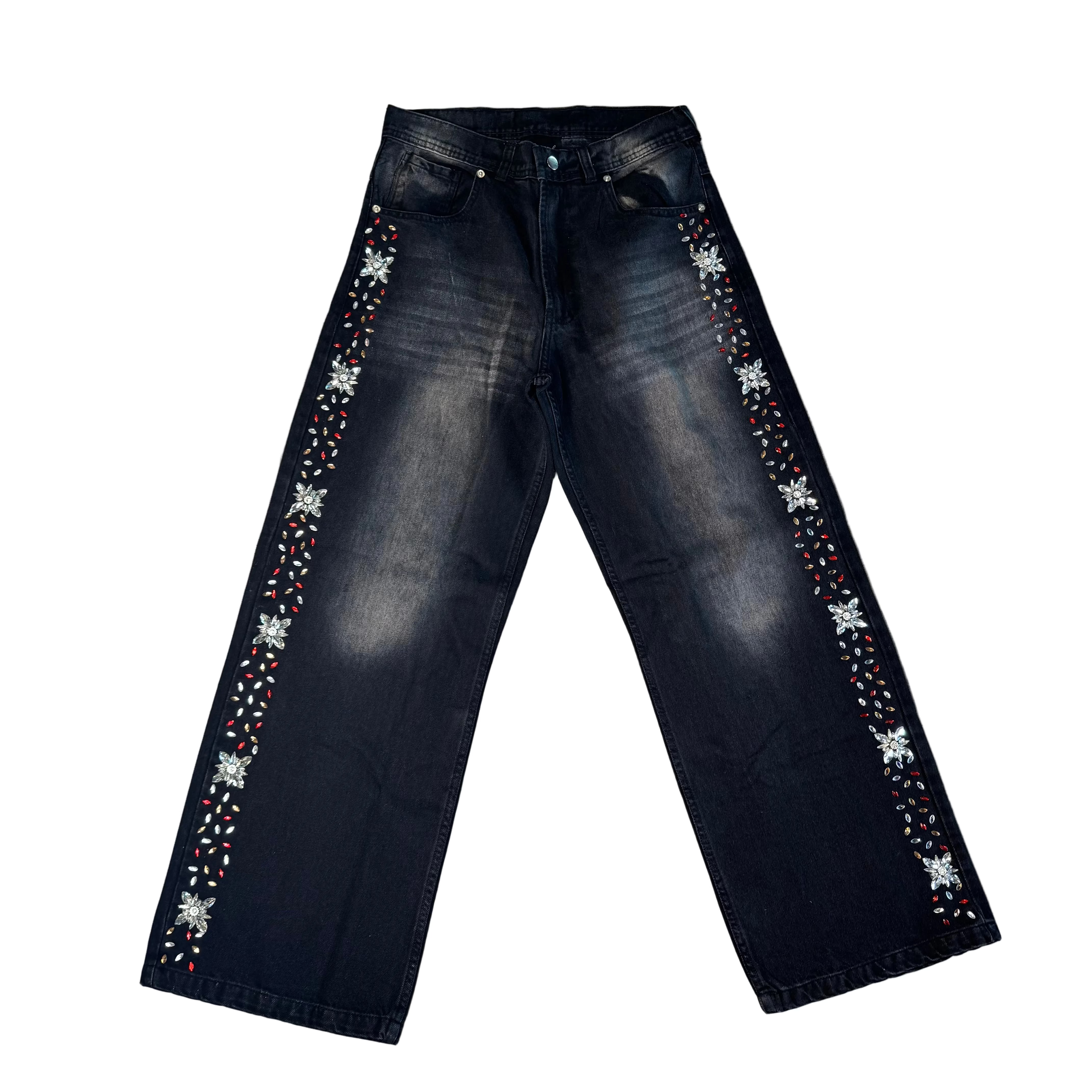FRATERNAL BLACK INTERSTELLAR JEANS