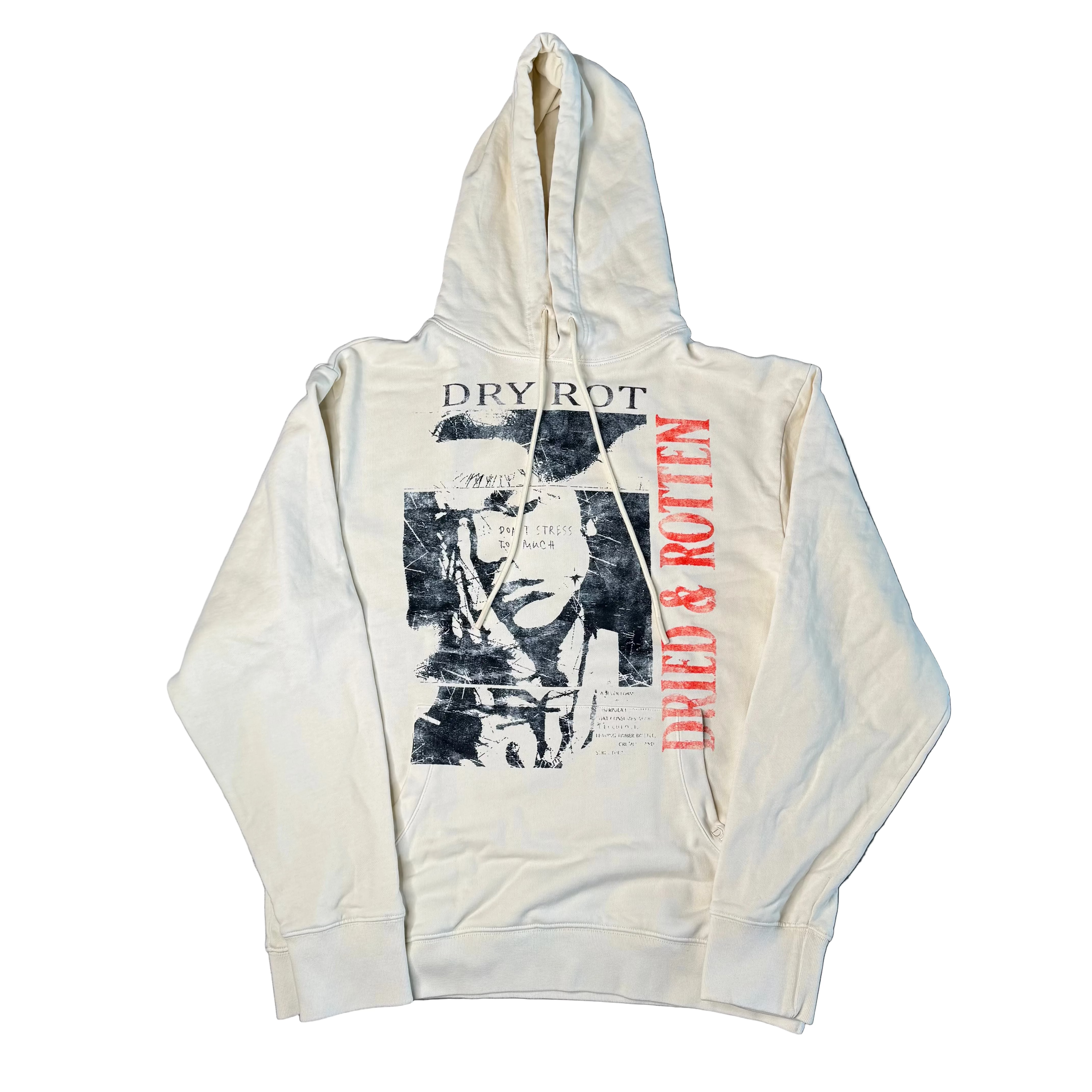 DryRot Stress Hoodie Cream