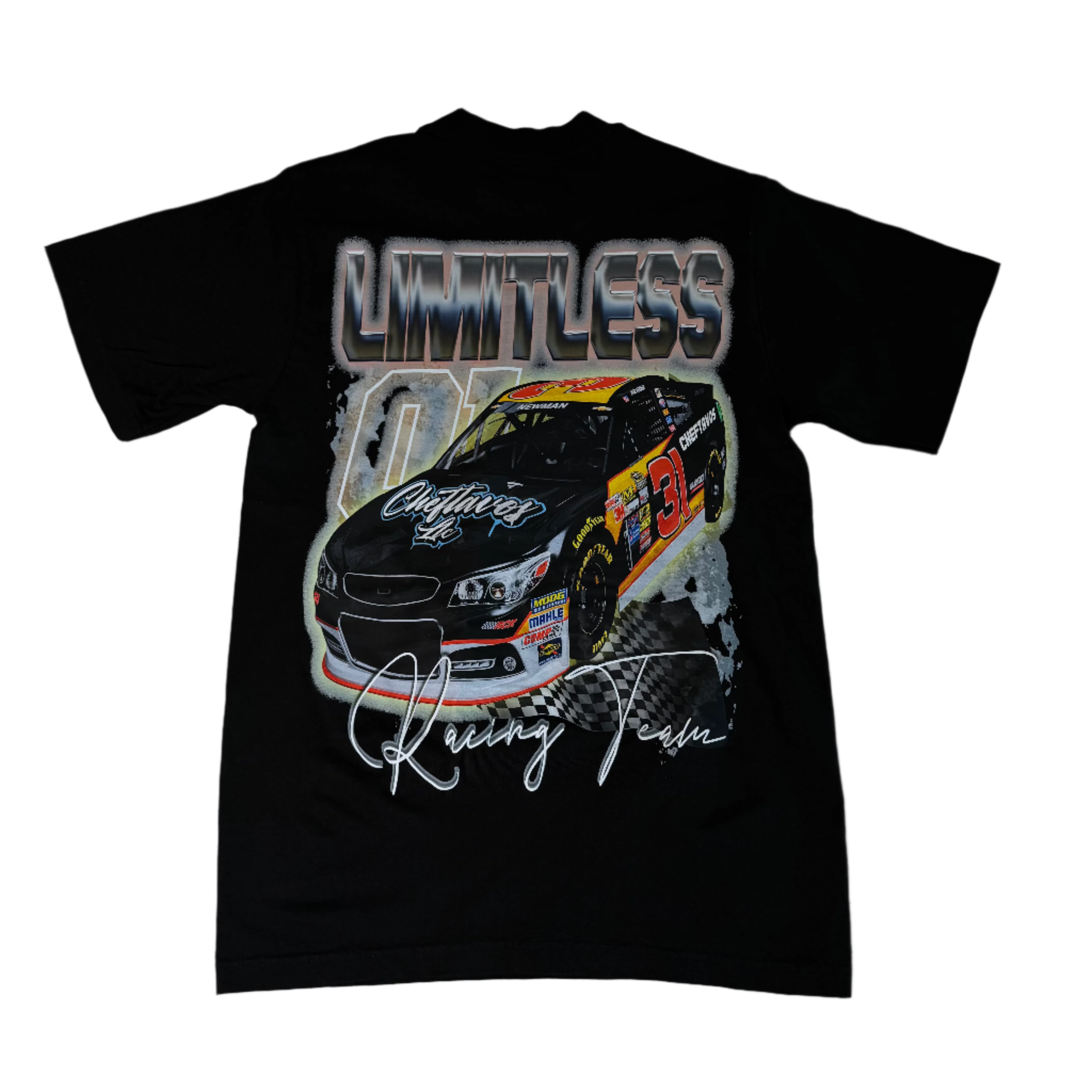 Limitless Racing Tee Black