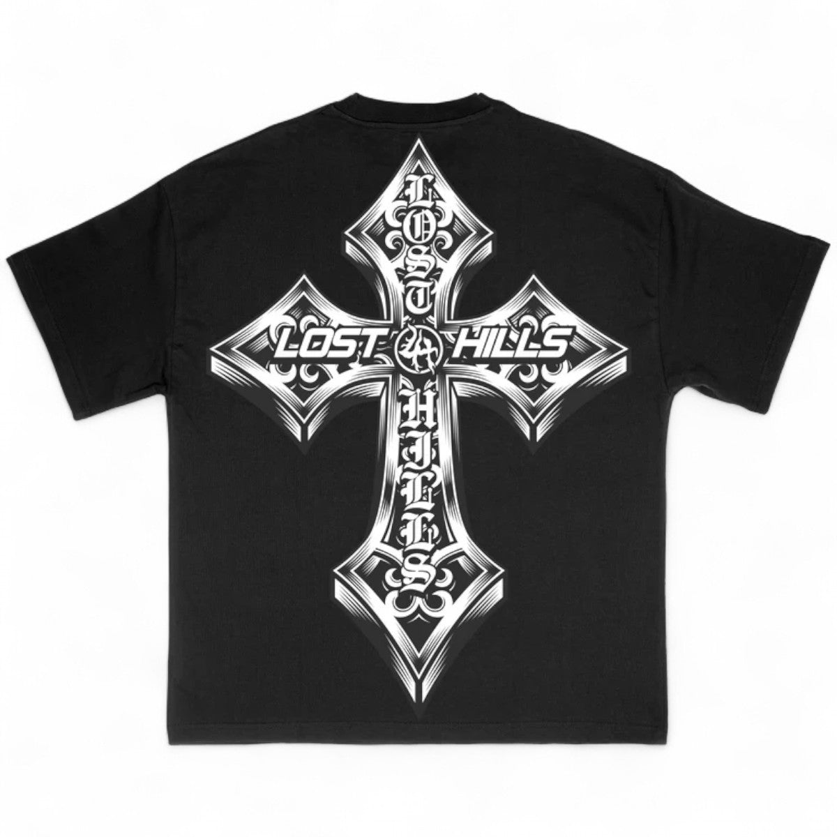 LOST HILLS Chrome cross Tee