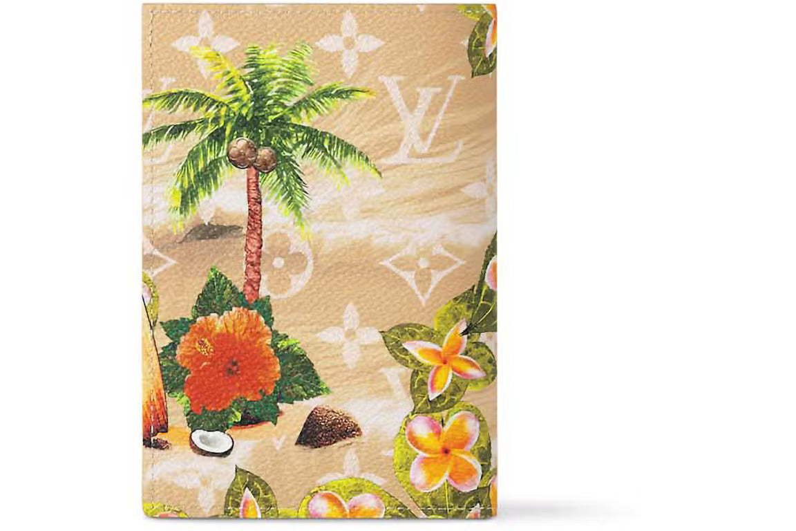 Louis Vuitton Monogram Surfin' Sand Louis Vuitton Passport Cover Sand