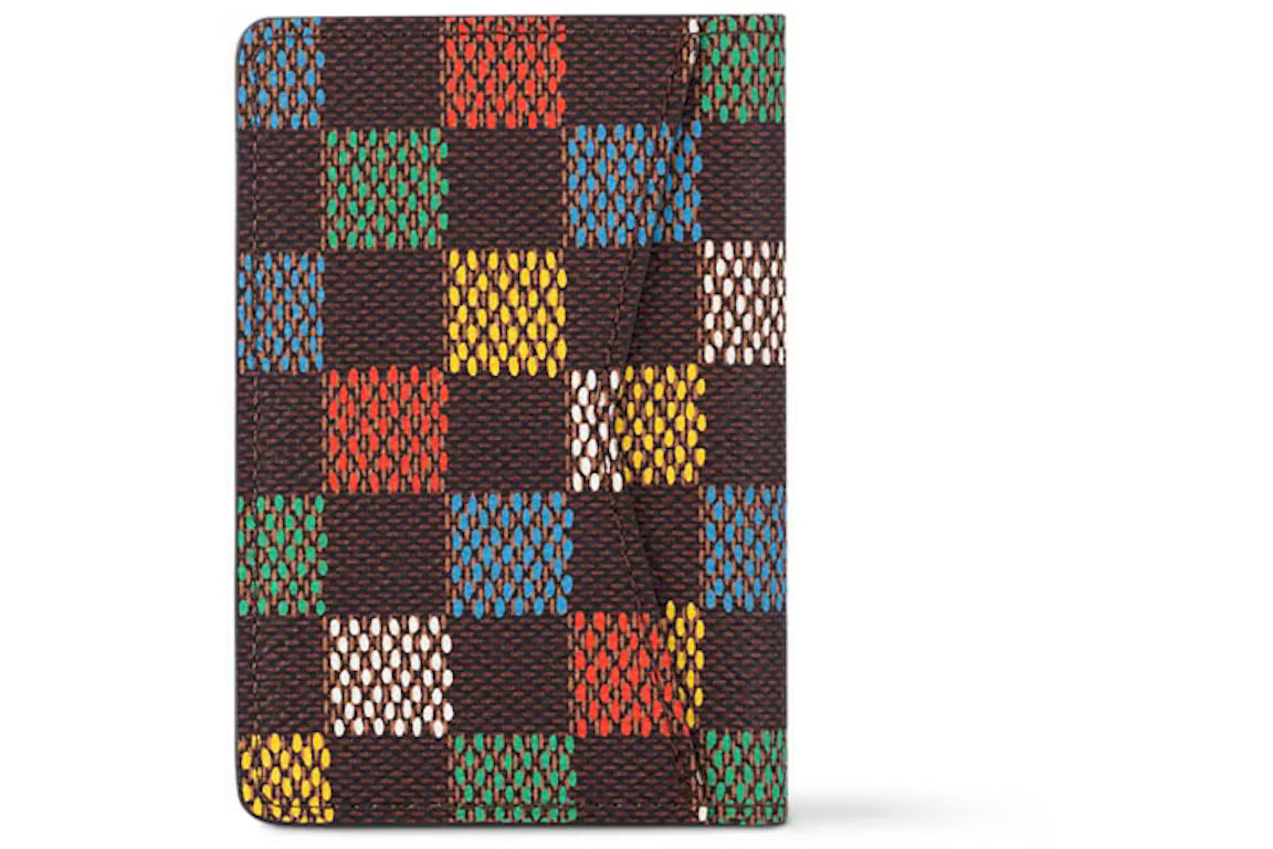 Louis Vuitton LV Vers Damier Ebene Multicolor Louis Vuitton Pocket Organizer LV Vers Damier Ebene Multicolor