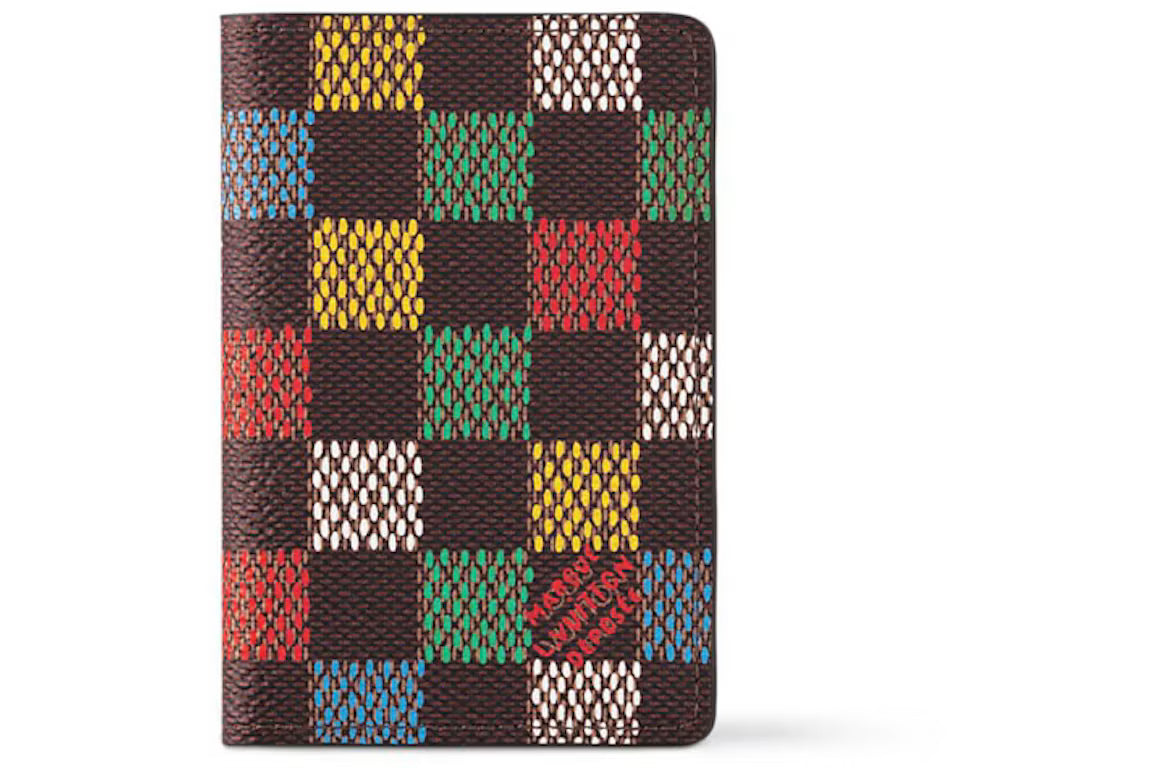 Louis Vuitton LV Vers Damier Ebene Multicolor Louis Vuitton Pocket Organizer LV Vers Damier Ebene Multicolor