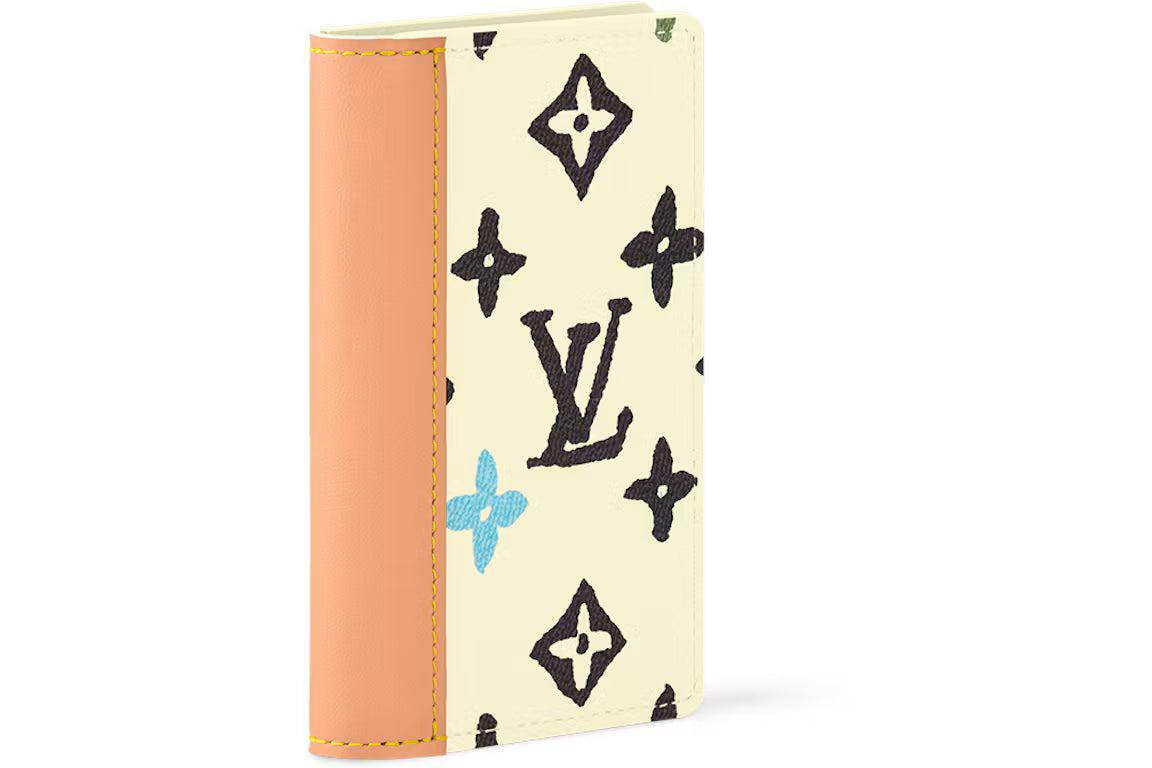 Louis Vuitton Vanilla Craggy Monogram Louis Vuitton by Tyler, the Creator Pocket Organizer Vanilla Craggy Monogram