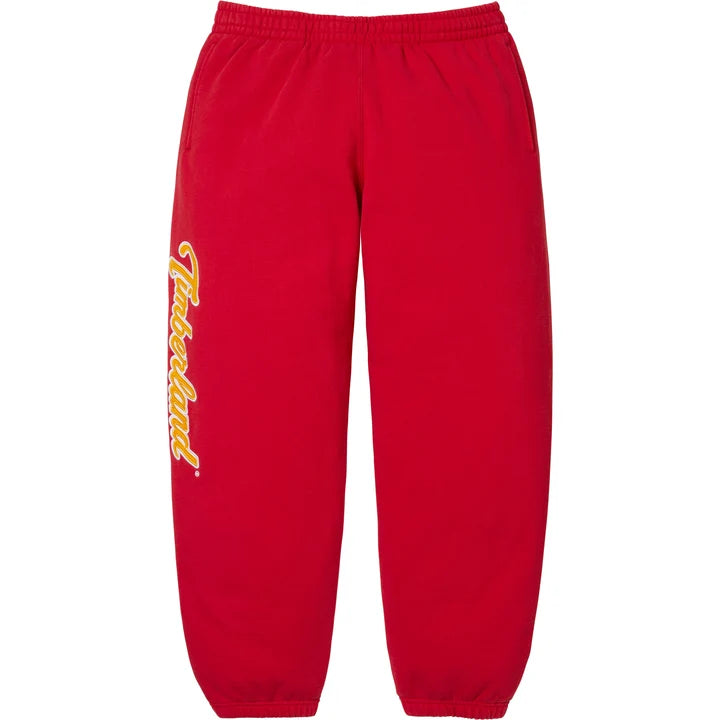 Supreme x Timberland Sweat Pant Red DR