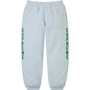 Supreme Washed Logo Pant Blue ML