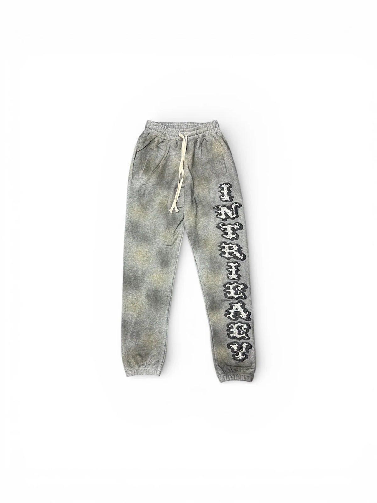 Lost Intricacy "Grey/White Grunge Patch" Sweatpants DOK