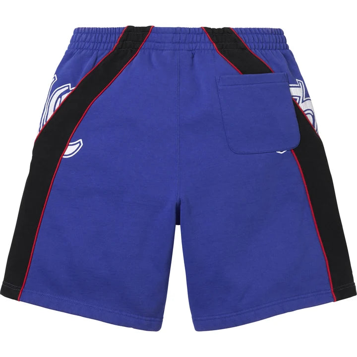 Supreme Paneled Sweatshort Heather Blue