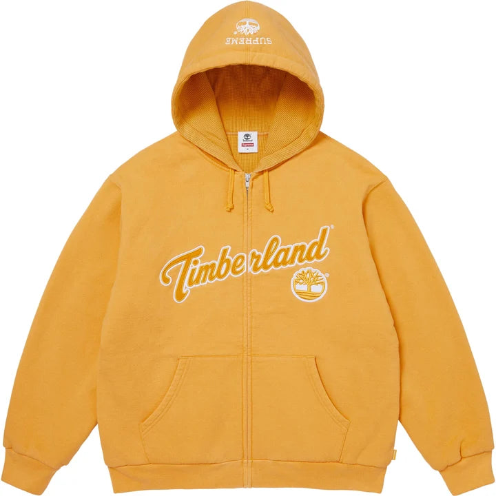 Supreme x Timberland Lined Zip Up Yellow DR