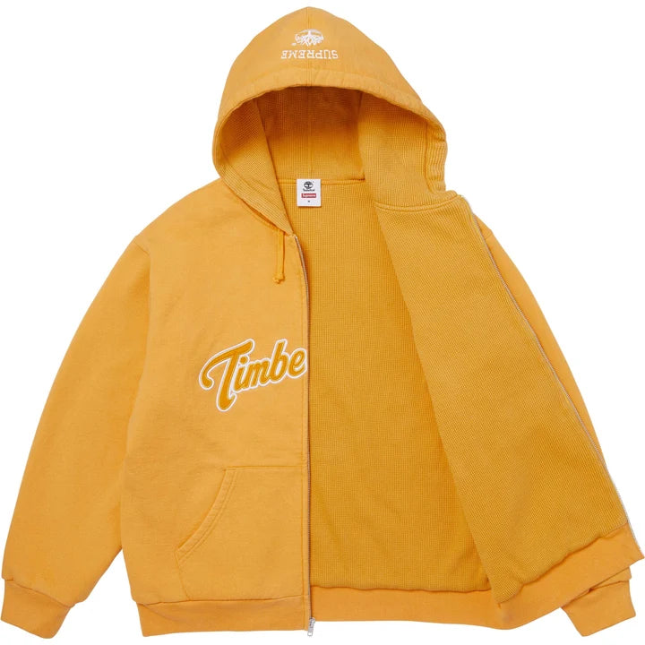 Supreme x Timberland Lined Zip Up Yellow DR