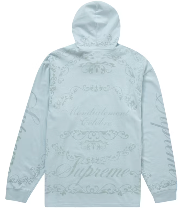 Supreme Celebre Hooded L/S Top Blue