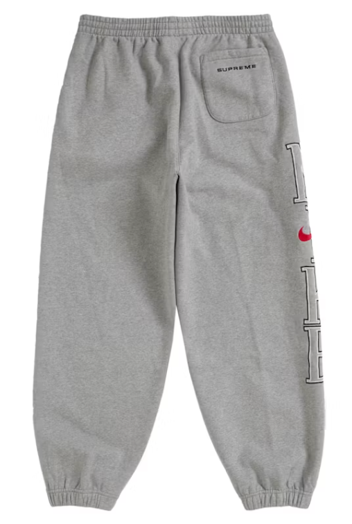 Supreme Nike Sweatpants Heather Grey