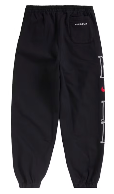 Supreme Nike Sweatpants Black