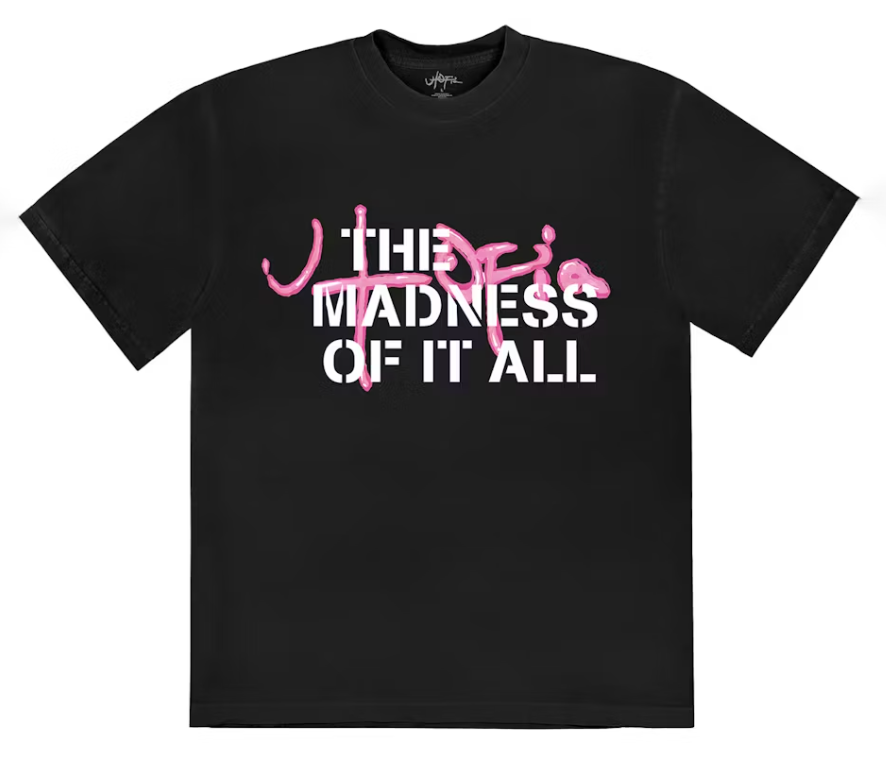 Travis Scott Utopia x St Michael 1B Tee Black ML