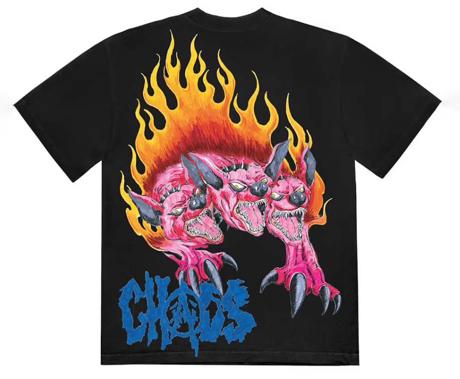 Travis Scott Utopia x St Michael 1B Tee Black ML