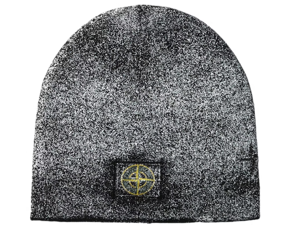 Supreme Stone Island Reflective Beanie Black DL