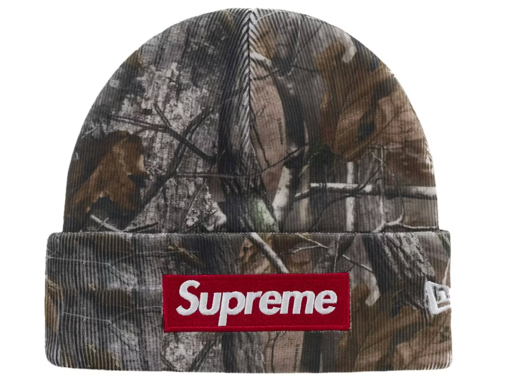 Supreme New Era Box Logo Beanie (FW25) Realtree AP Camo FP