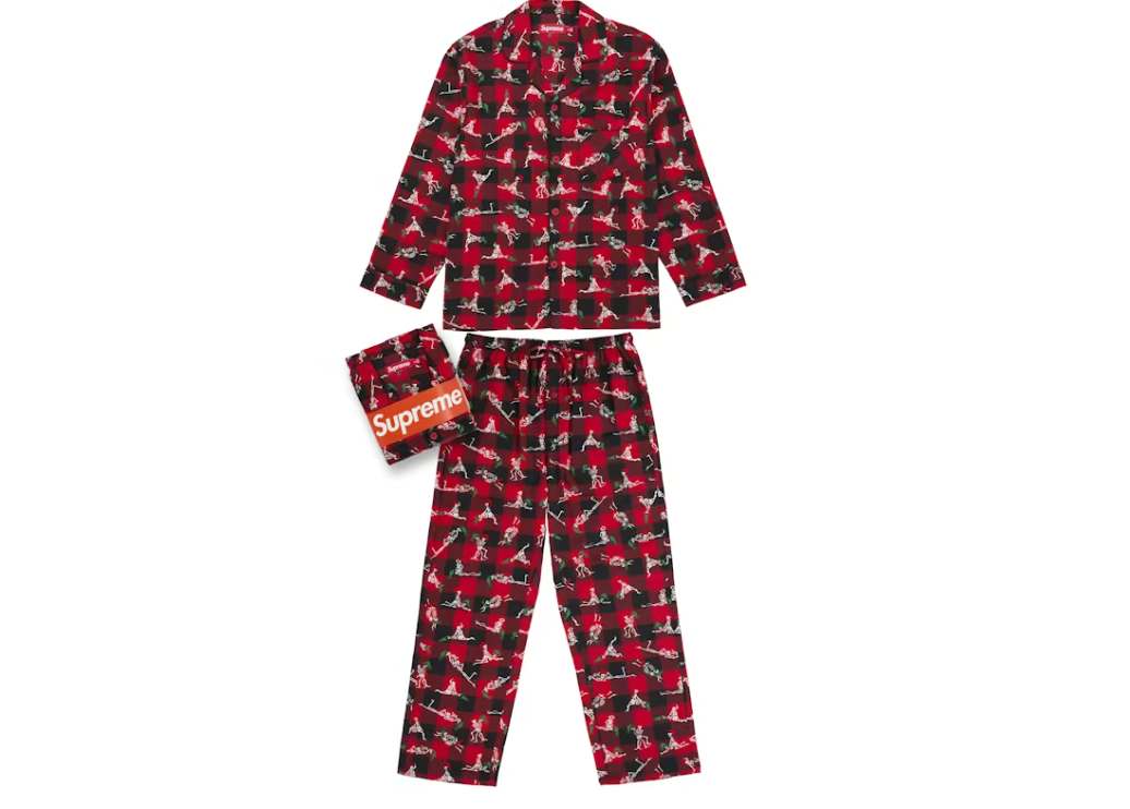 Supreme Hanes Pajama Set ML