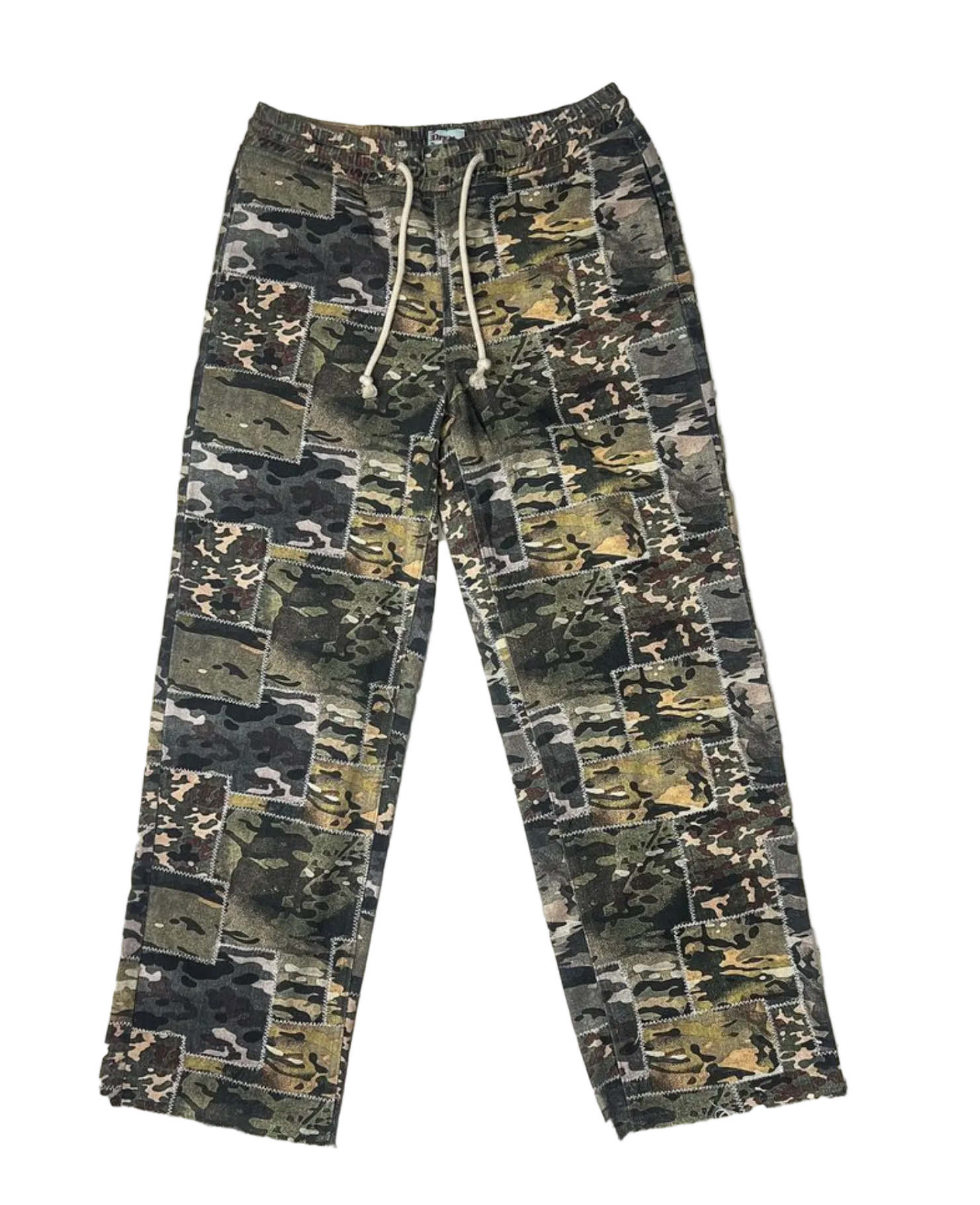 DRY ROT STITCH CAMO PANTS