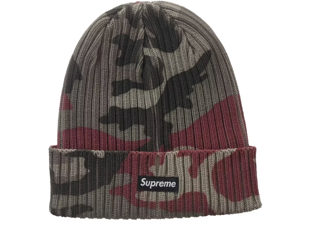 Supreme Overdyed Beanie (SS26) Camo Miguel