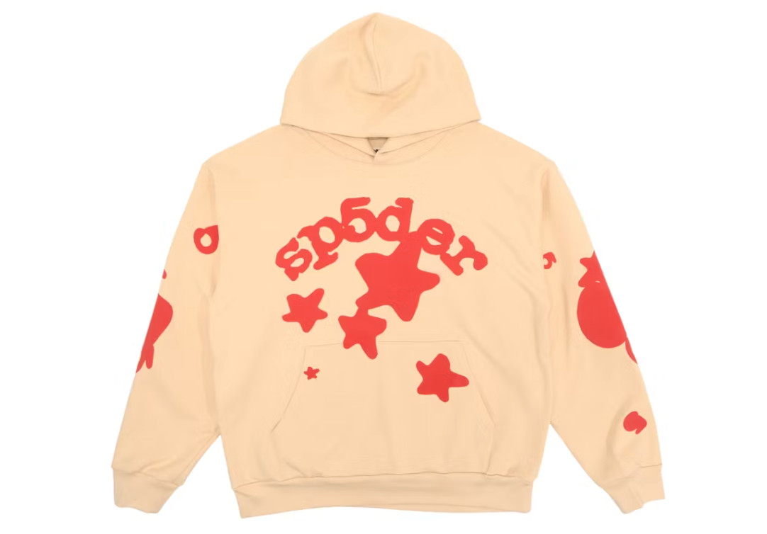 Sp5der Beluga Hoodie Cream ML
