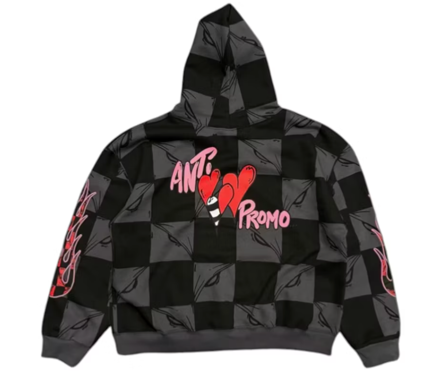 Anti Promo x Matty Boy 99 Eyes Flame Hoodie (Atlanta Exclusive) ML