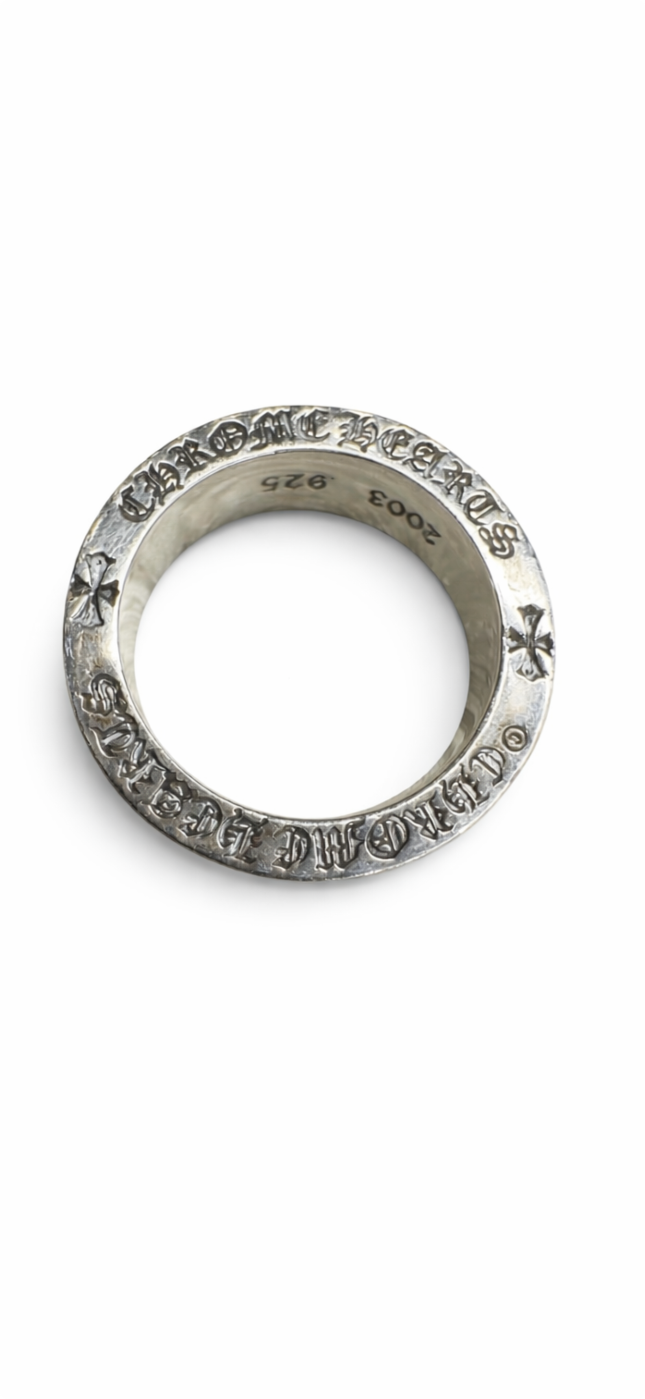 Chrome Hearts FOREVER SILVER RING ML