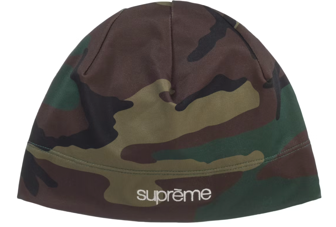 Supreme Base Layer Beanie Camo Miguel