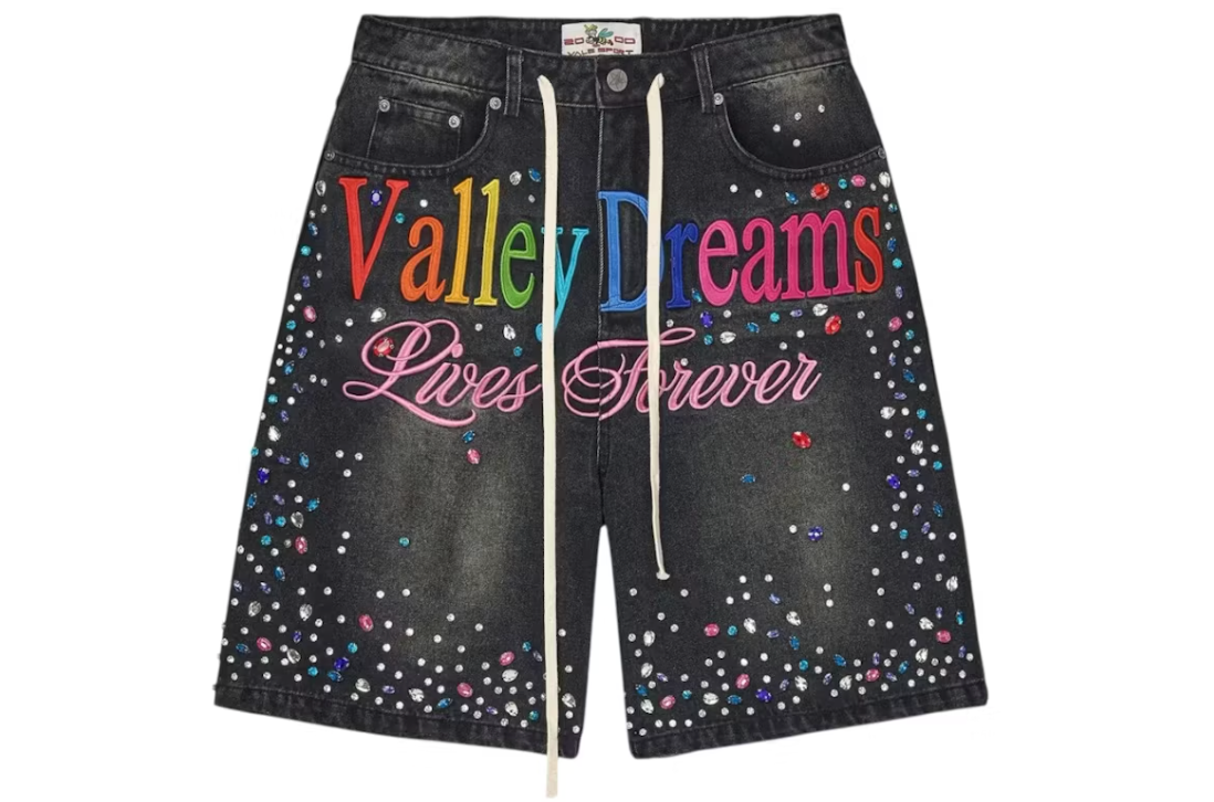 Vale Forever ICE CREAM JORTS BLACK