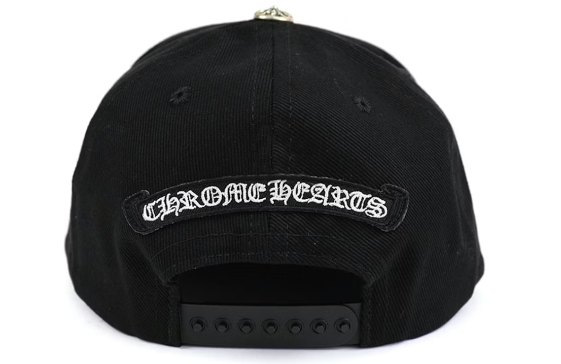 Chrome Hearts Dagger Denim Logo Cap ML