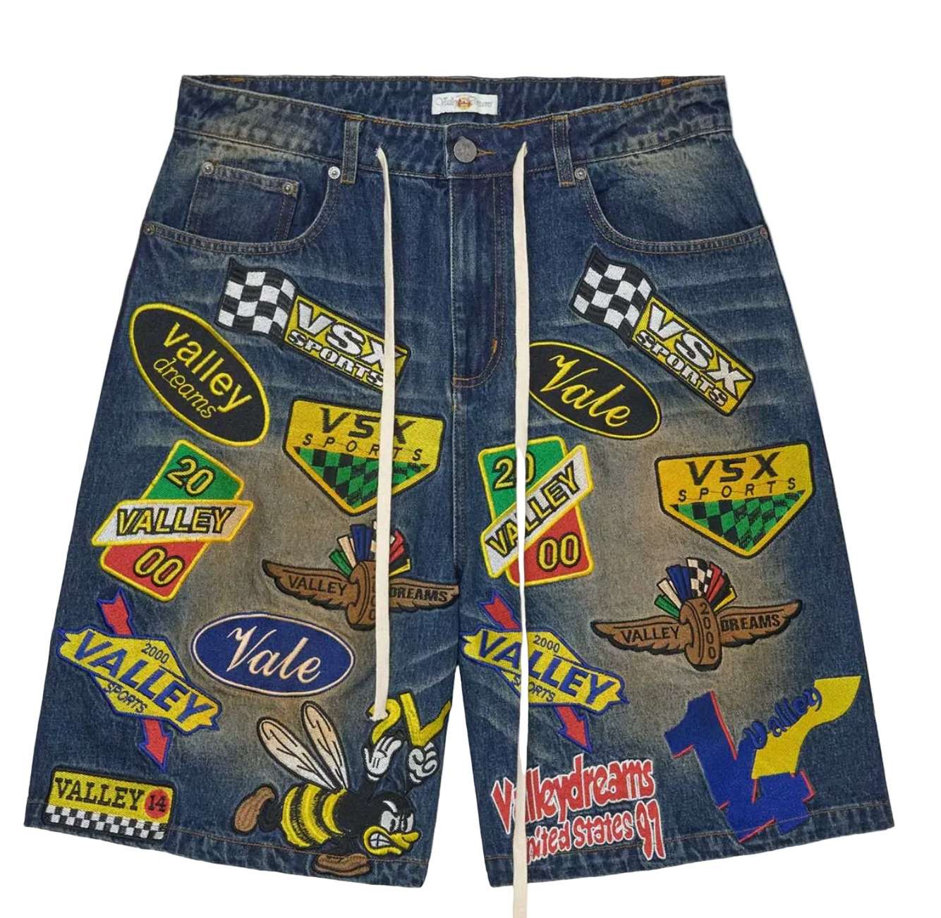 Vale Forever Passport Jorts Blue FP