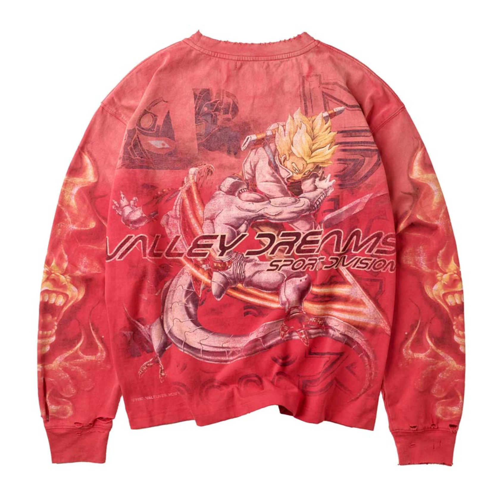 Vale Forever Budokai L/S Tee Red FP