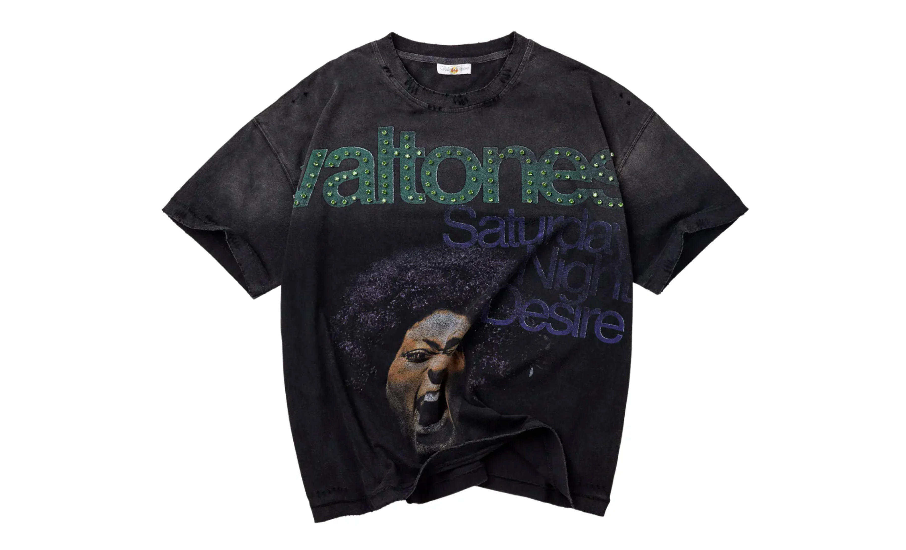 VALE FOREVER SATURDAY BLING TEE BLACK FP