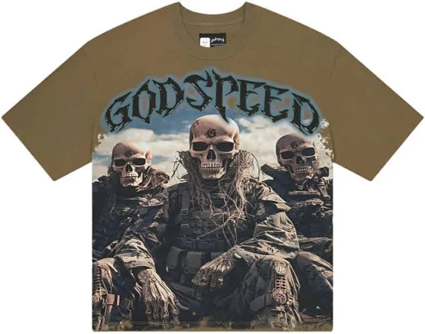 Godspeed Squadron Tee Olive