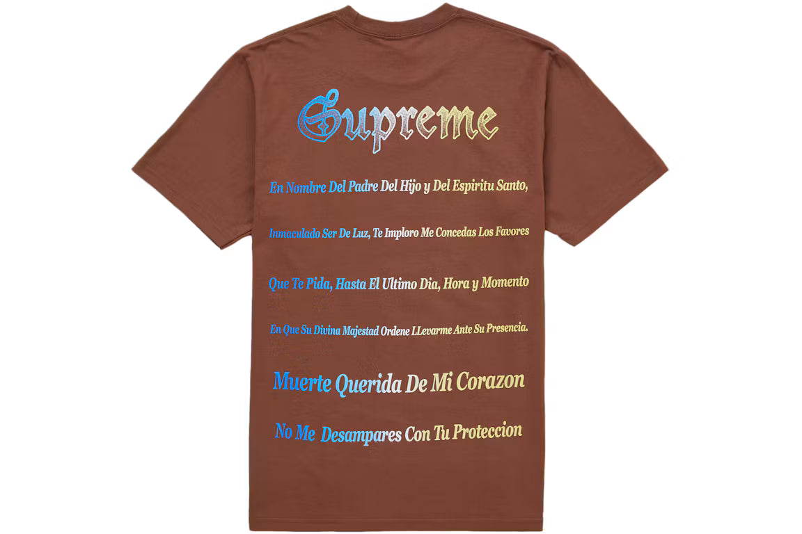 Supreme Grim Reaper Tee Brown DOK